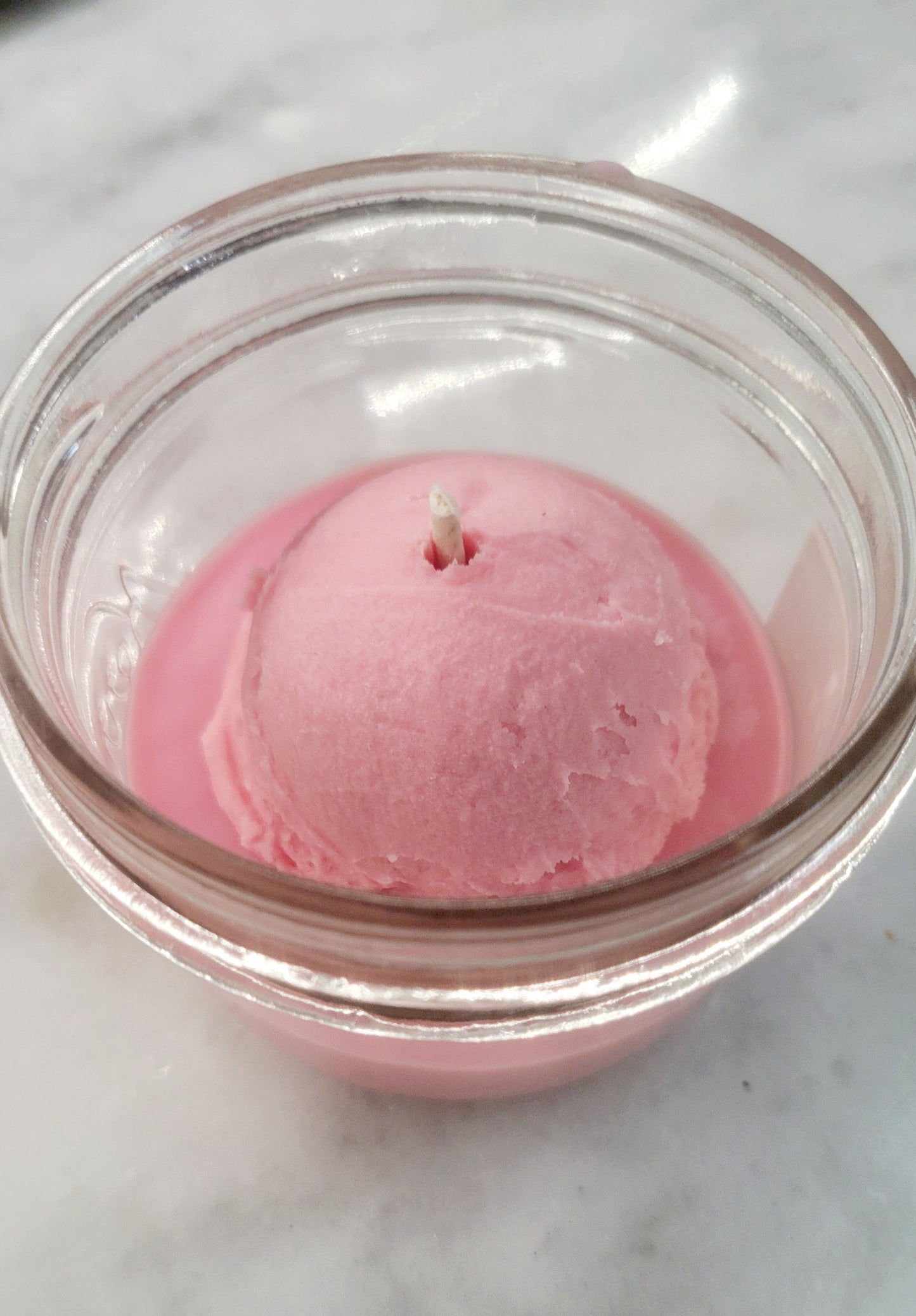 Watermelon Sorbet Ice Cream Scoop 4-5oz